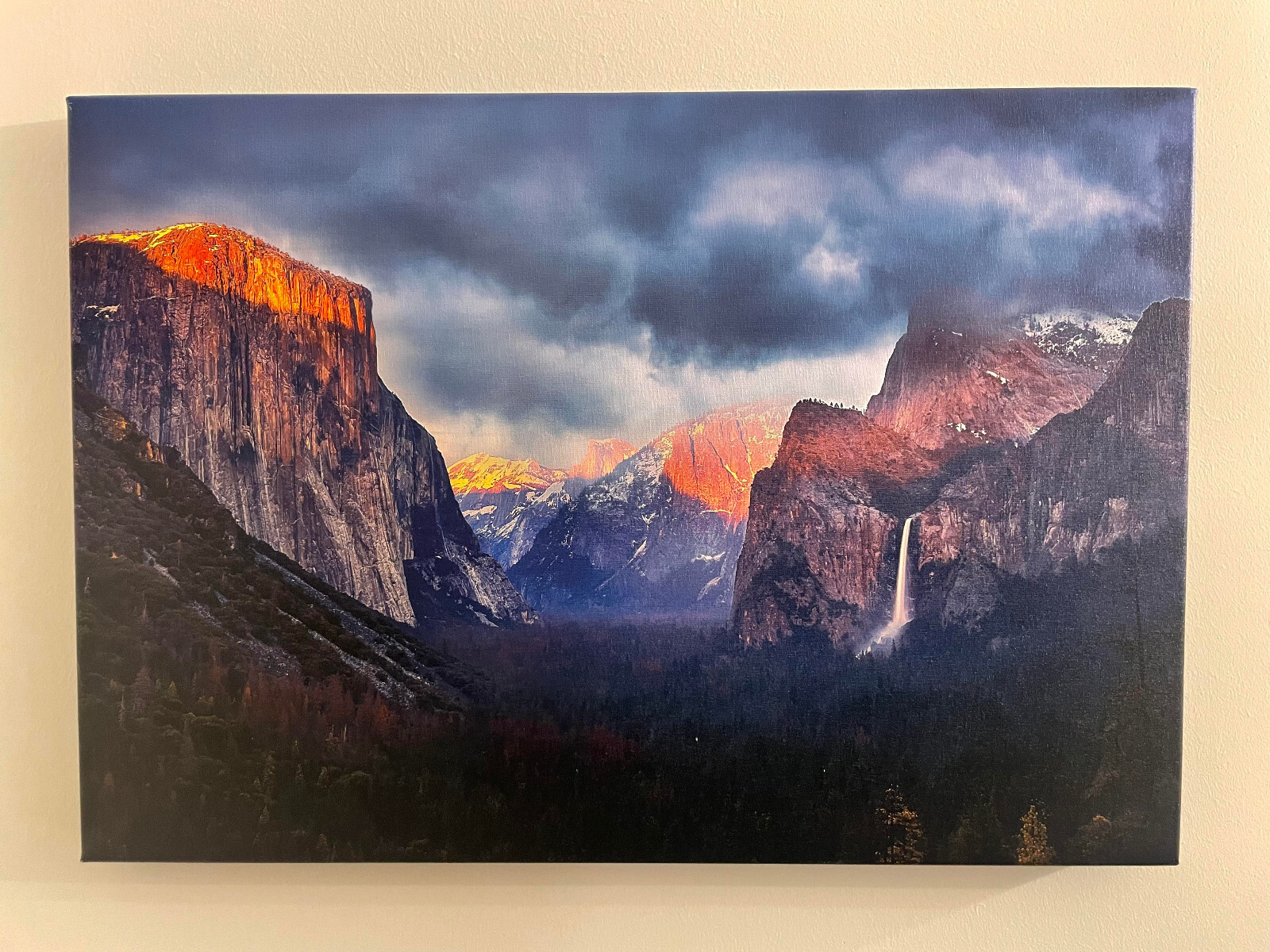 Yosemite National Park Canvas Half-Dome El Capitan 26″ x 18″