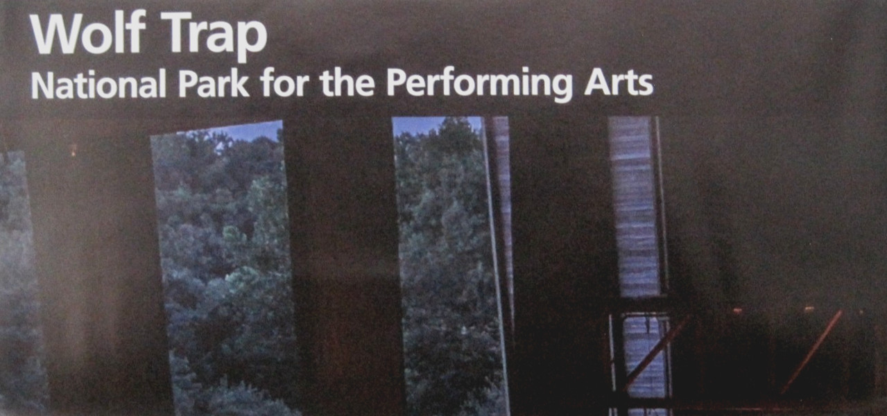 Wolf Trap National Park For Performing Arts Unigrid Brochure Map