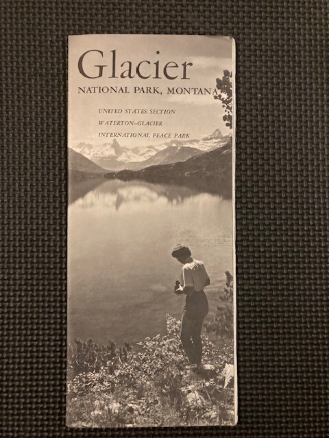 Vintage Brochure Glacier National Park, Montana, 1963
