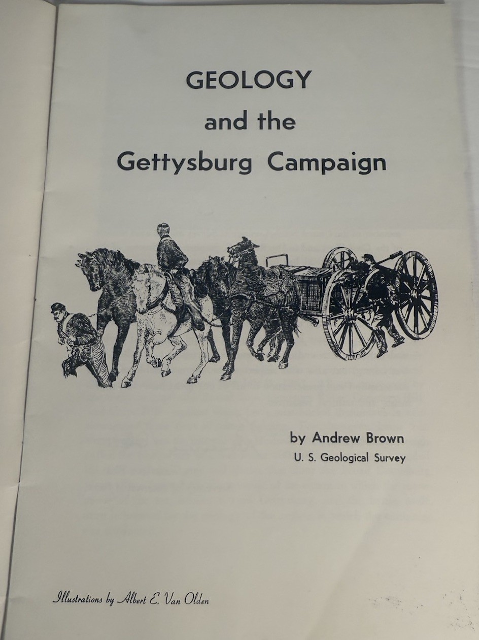 Gettysburg, PA- 1961 Guidebook – Illustrated, Maps – Civil War Lot 4 Booklets