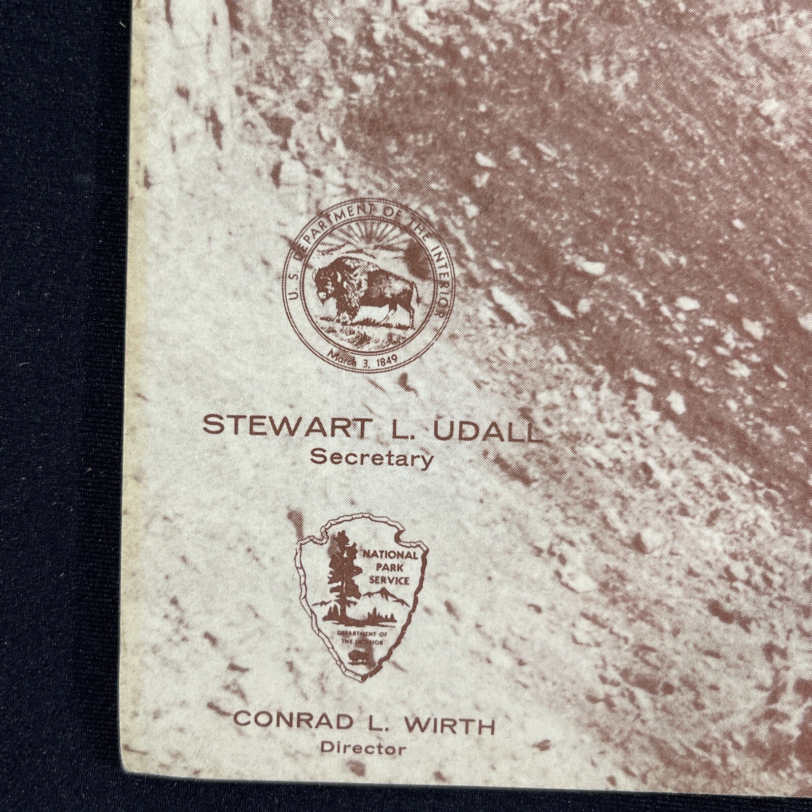 Canyonlands National Park Proposal 1962 Map Info Park Plan Impact Vintage + News