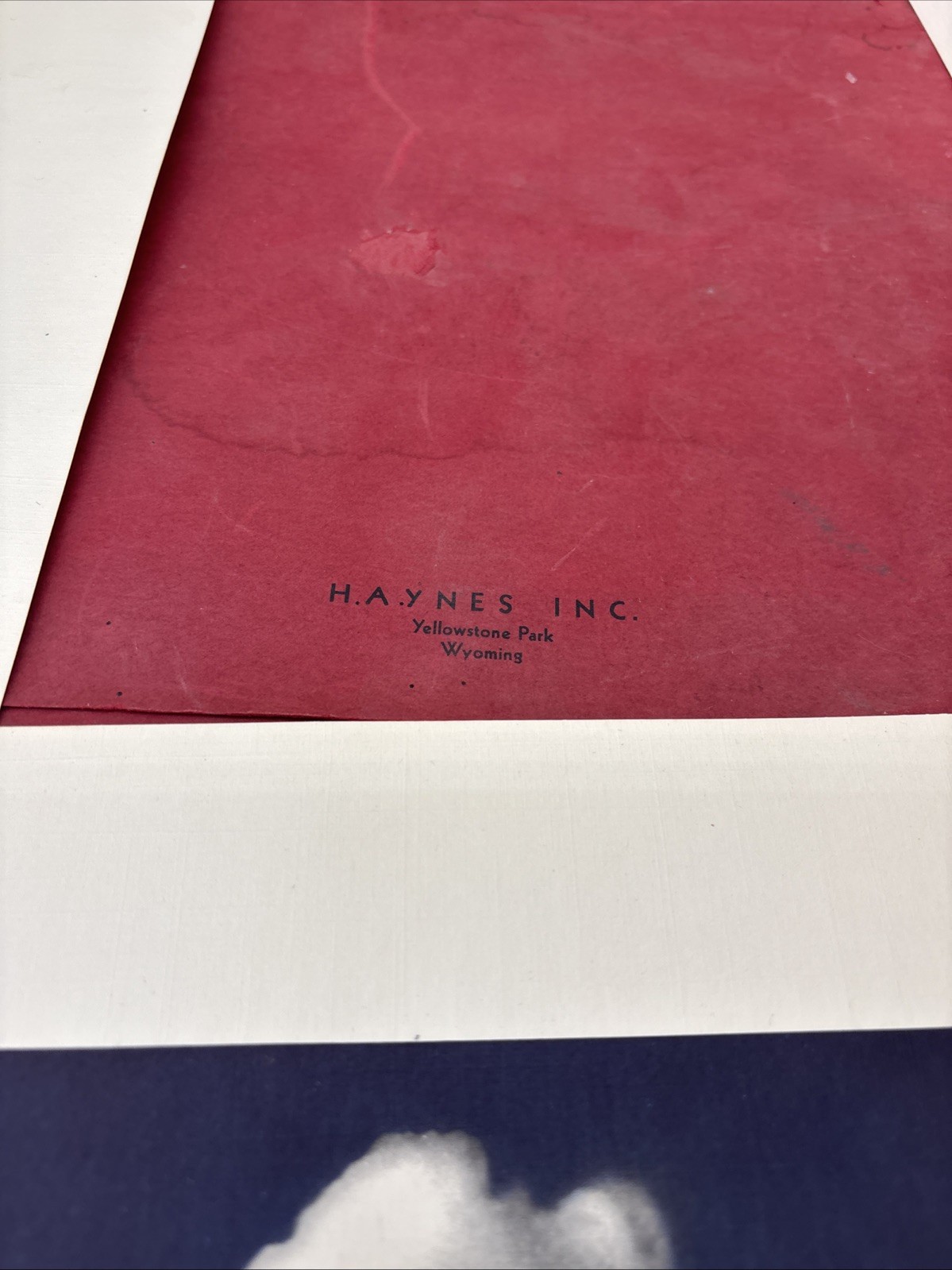 The Yellowstone National Park: The Red Portfolio Set with 12 Color Haynes Prints