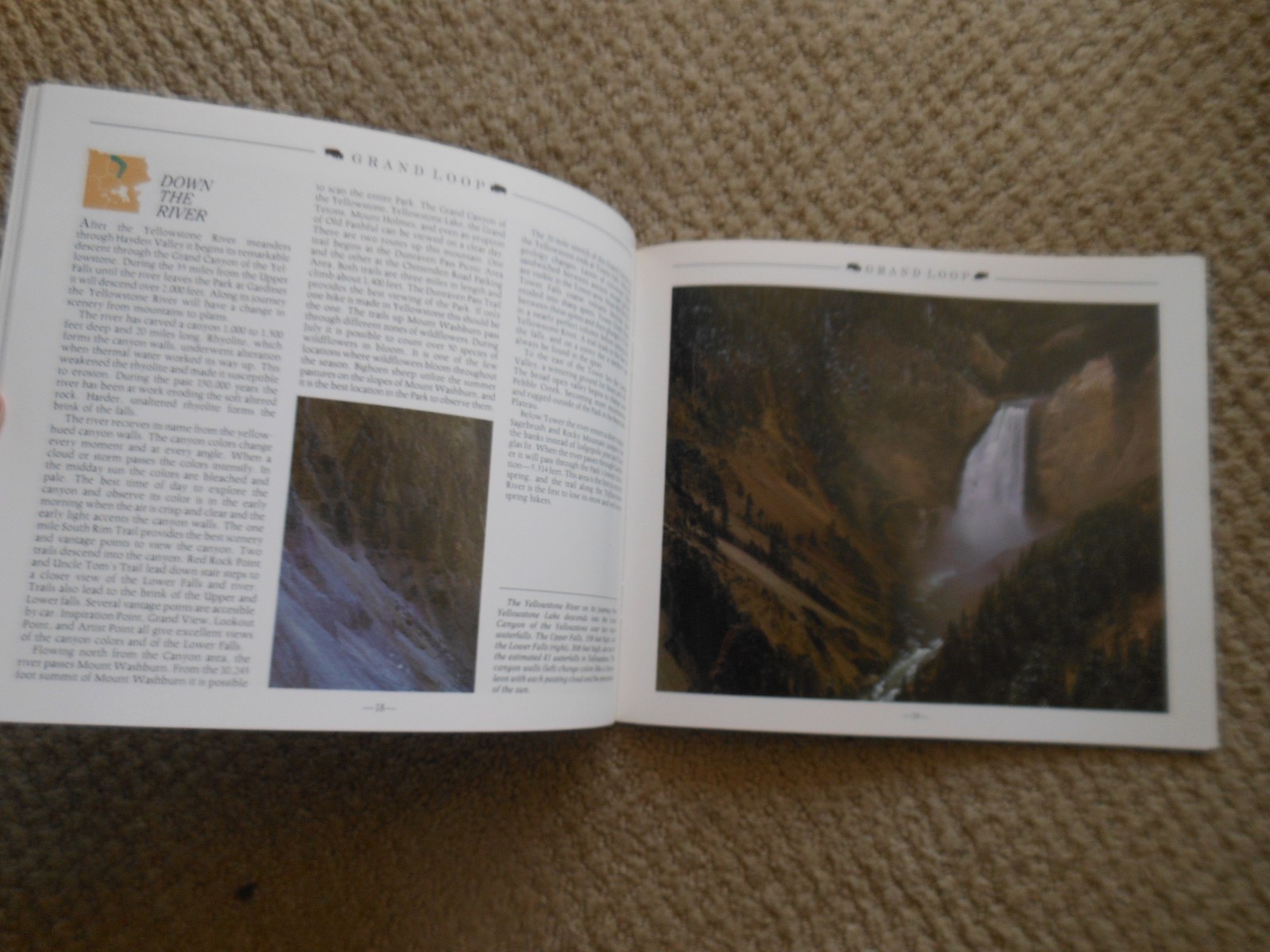 1983 Yellowstone Explorers Guide Carl Schreier National Park Hot Springs Geysers