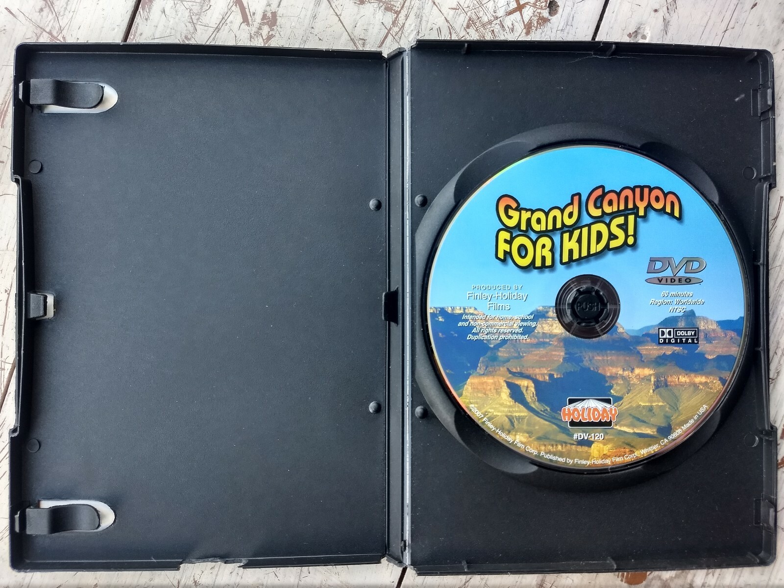 Grand Canyon For Kids DVD Watch While Traveling interactive illustrated maps 💥