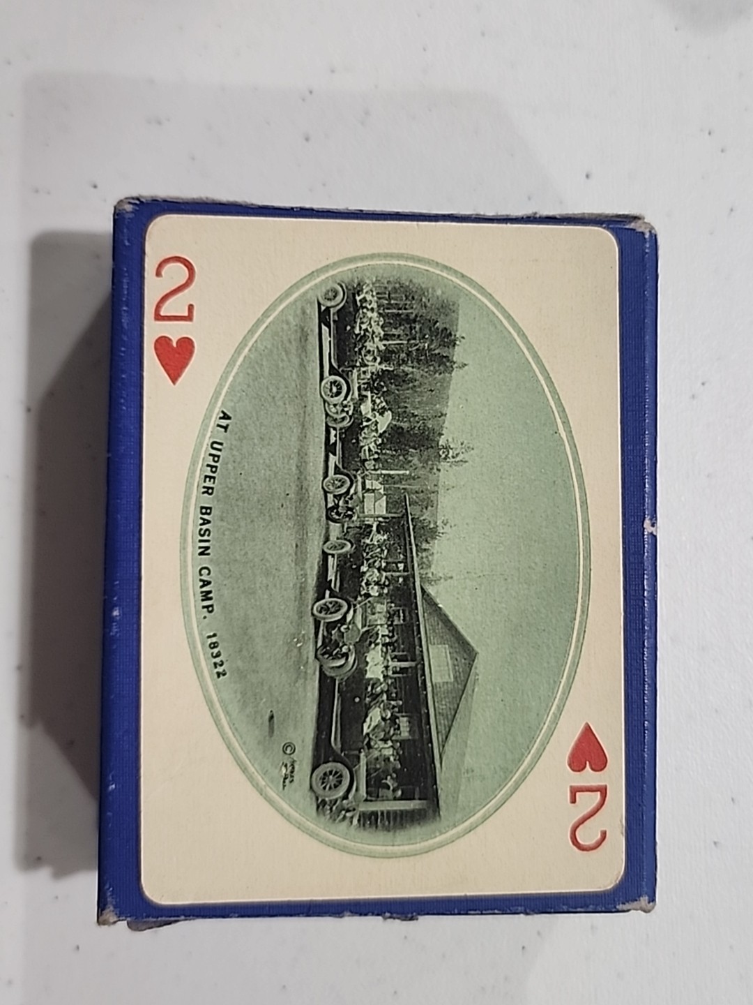 Early 1900 Yellowstone National Park Souvenir Playing Cards Gold Edge