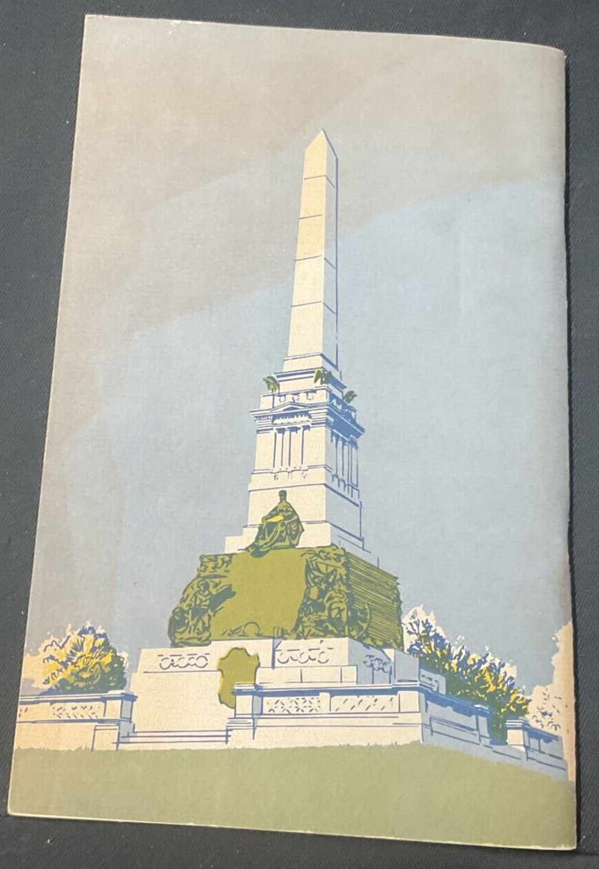 1961 Vicksburg National Miltary Park, Mississippi booklet