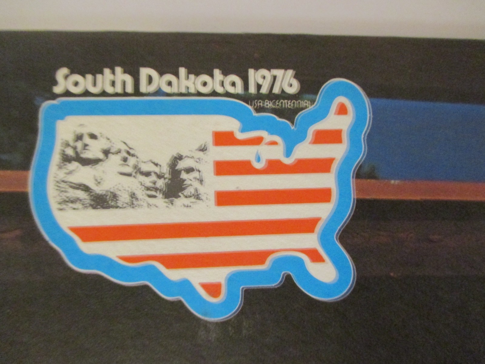 Mount Rushmore National Memorial American Revolution Bicentennial Edition c1975