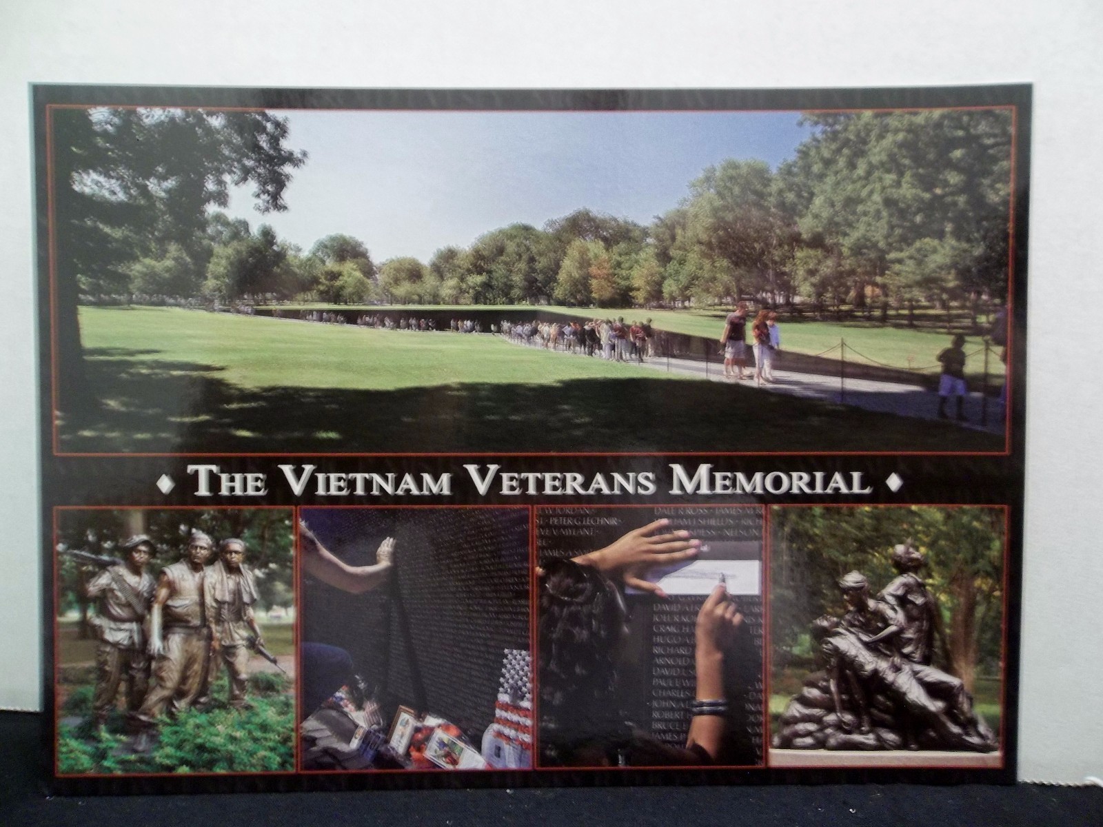 Washington DC Memorials Honoring American Veterans 15 Custom Image Post Cards