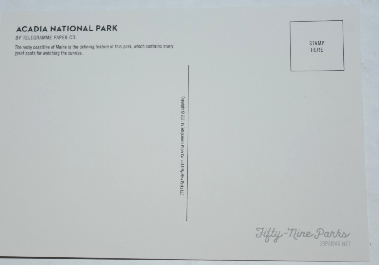 ONE (1) NATIONAL PARK, Postcard (4.50″ x 6.00″), “Choose from 63 Parks,” New