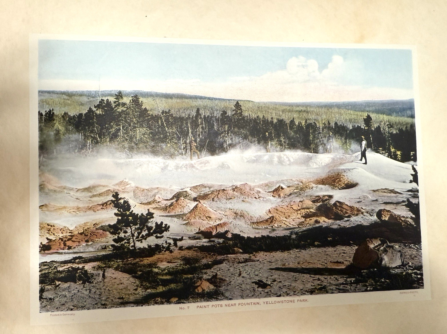 F. Jay Haynes Yellowstone Park 20 Color Photo-Gravure Prints Album 1900’s READ