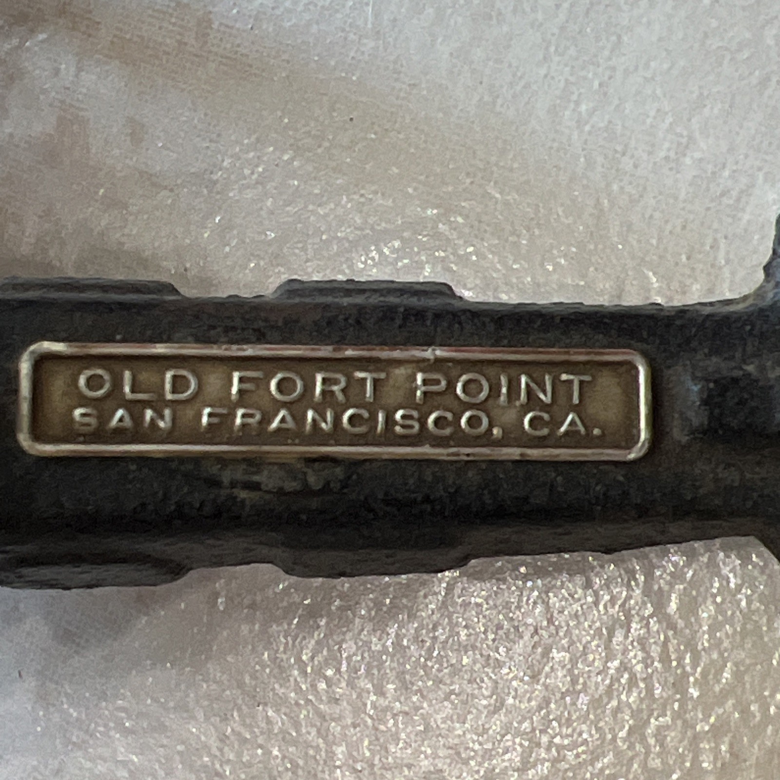 Old Fort Point San Francisco CA Metal Souvenir Black Powder Cannon