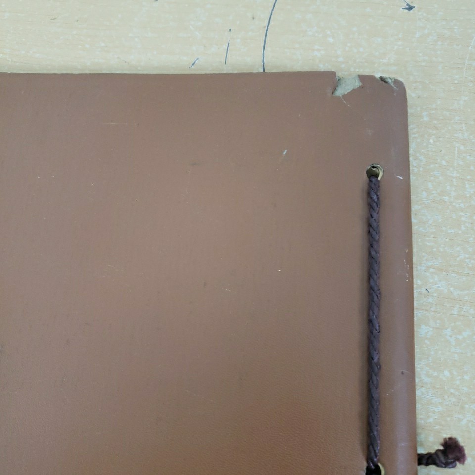 SEQUOIA NATIONAL PARK – VINTAGE LEATHER GUEST BOOK