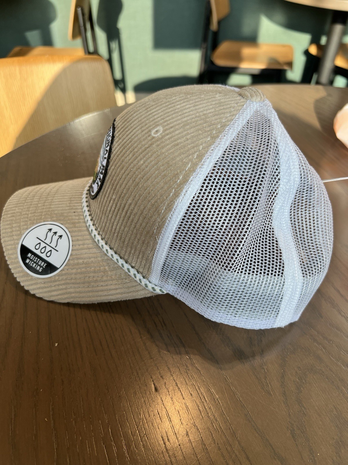 Yosemite National Park California Beige Mesh Trucker Hat National Parks