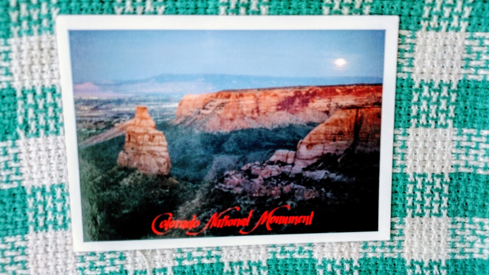 BEAUTIFUL POST CARD INDEPENDENCE MONUMENT COLORADO NATIONAL MONUMENT COLORADO..