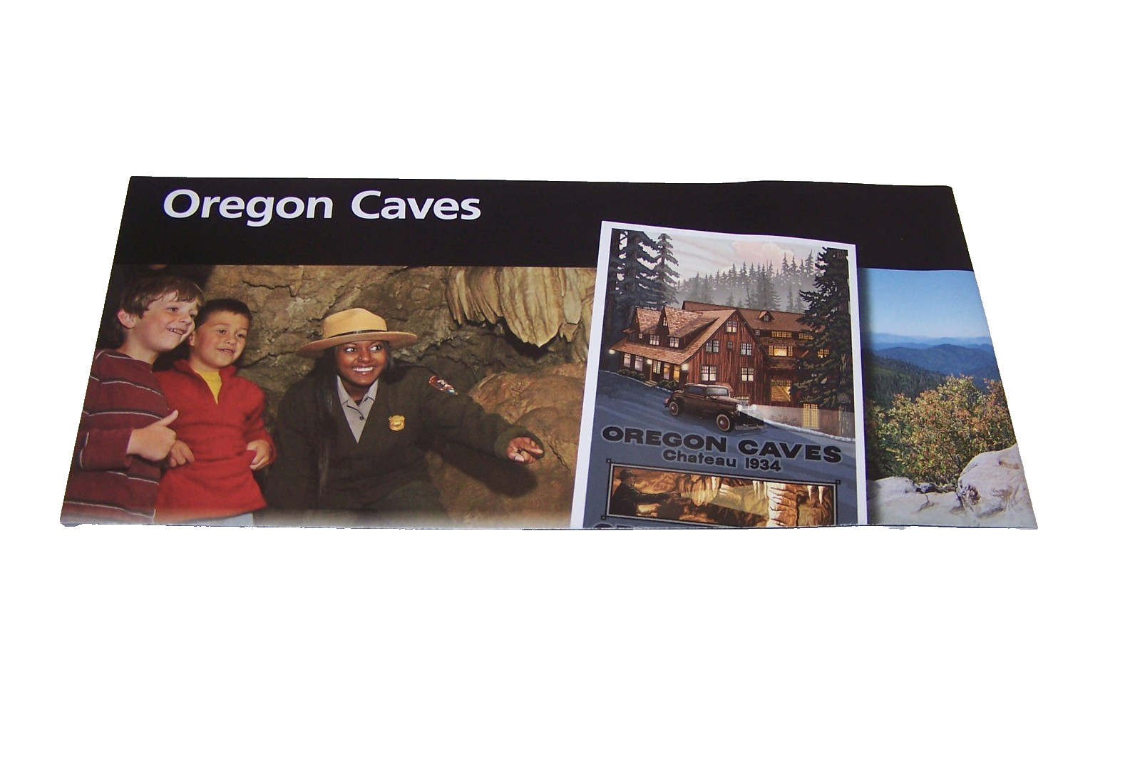 “Oregon Caves” NPS Unigrid Map Brochure