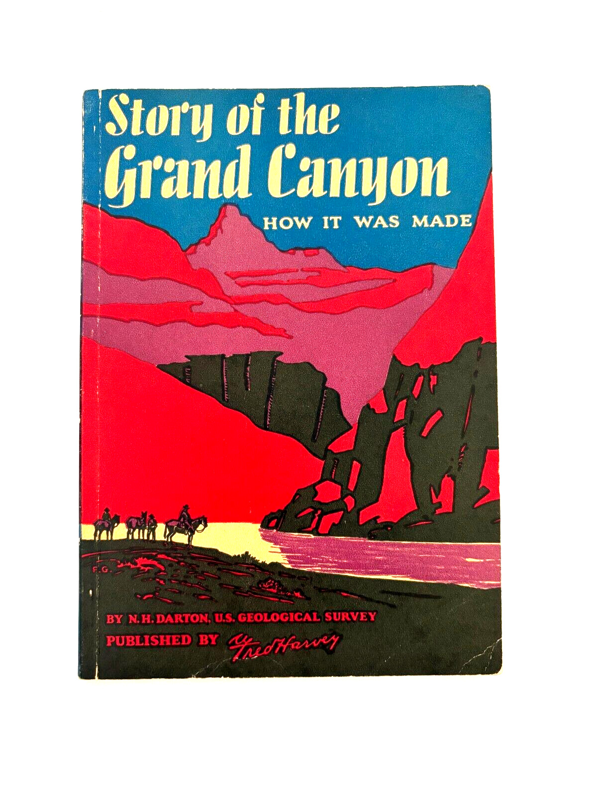 1956 Paperback Book “Story of the Grand Canyon” by U.S. Geological Survey *