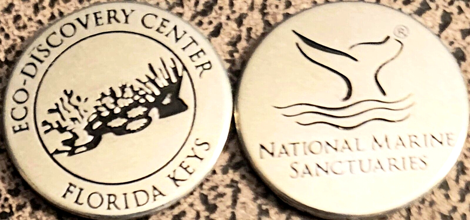 RARE – ECO DISCOVERY CENTER – NATIONAL MARINE SANCTUARIES PARK TOKEN – KEY WEST