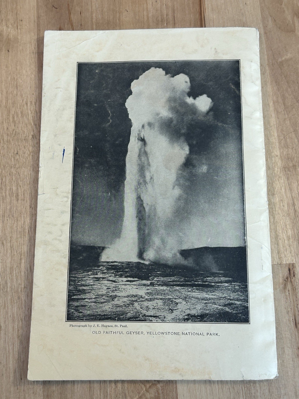 VTG 1926 Yellowstone National Park Wyoming Rules and Regulations Book Gov Print