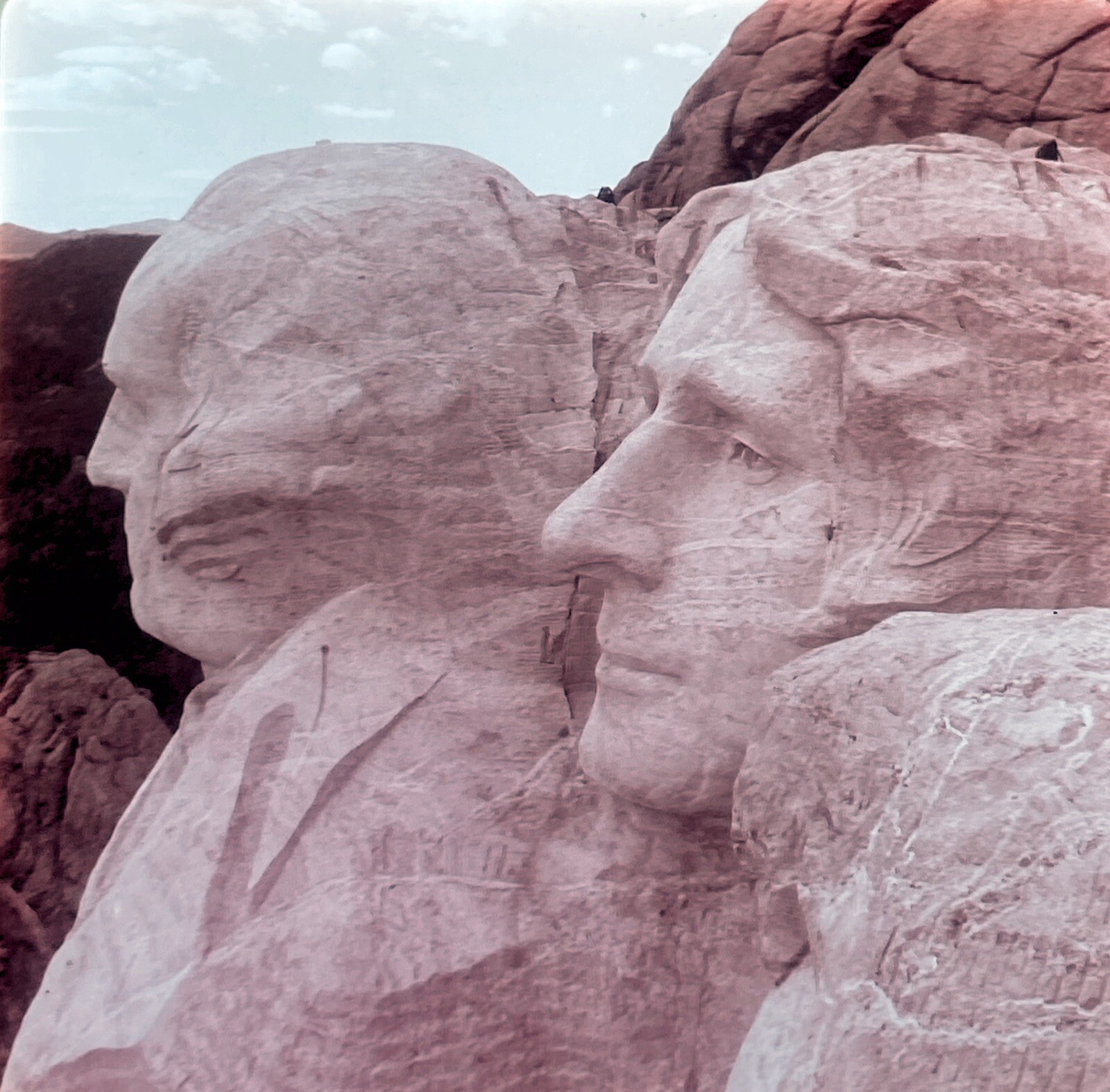 Lot of 15 Vintage MT RUSHMORE BLACK HILLS Pana-Vue Slide 35mm National Park 1962
