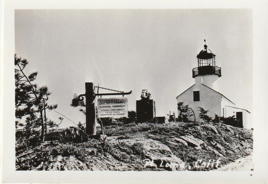 Point Loma, California Souvenir 10 Mini B&W Photos, 1920’s, Unused RPPC