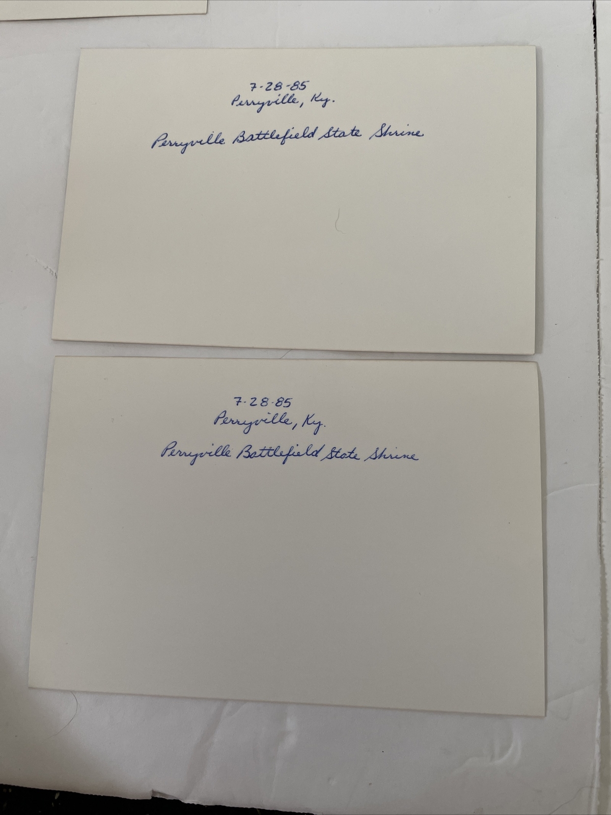 Vintage Personal Photographs From 1985 & 1990 Perryville Cumberland Gap War 80’s