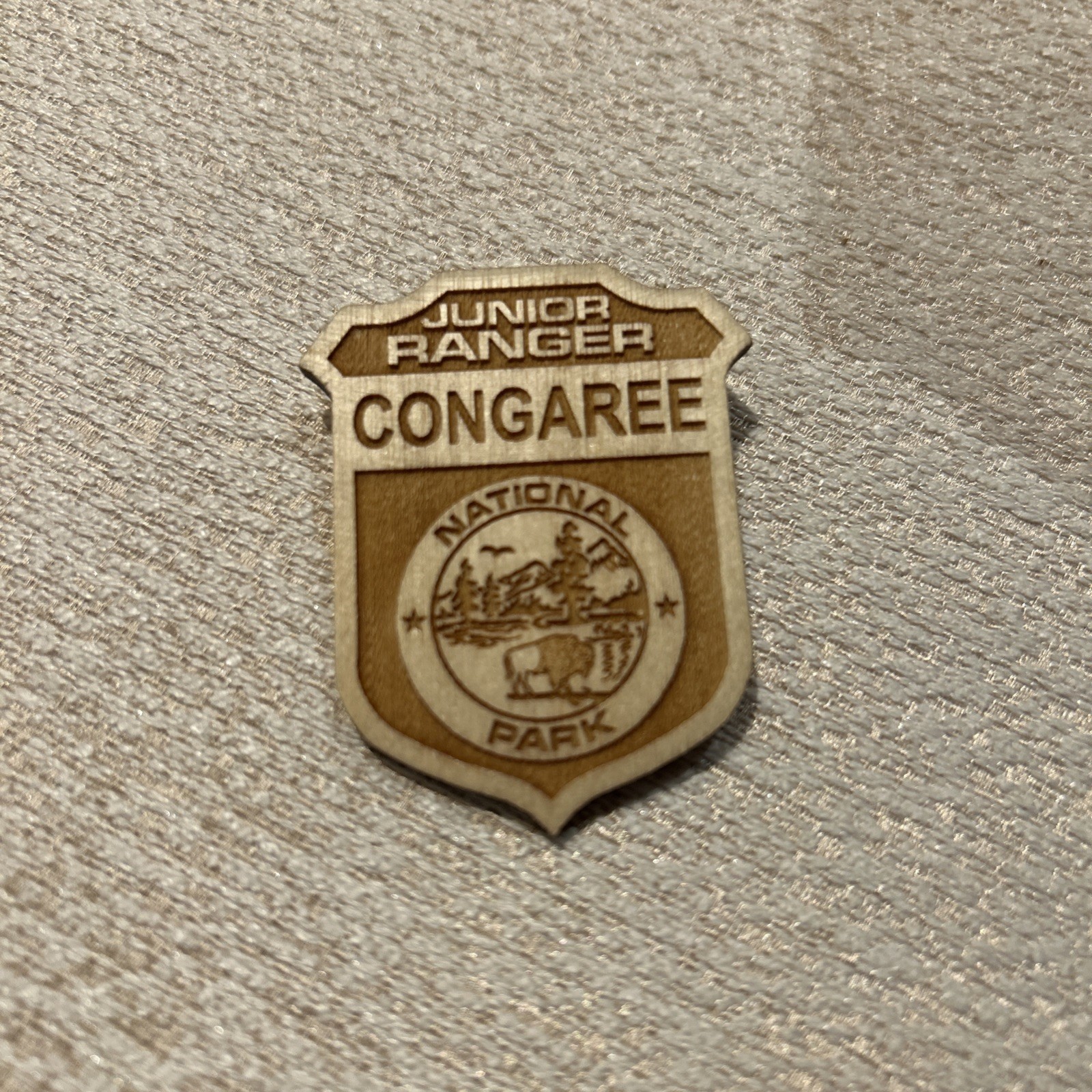 Congaree National Park Junior Ranger Badge