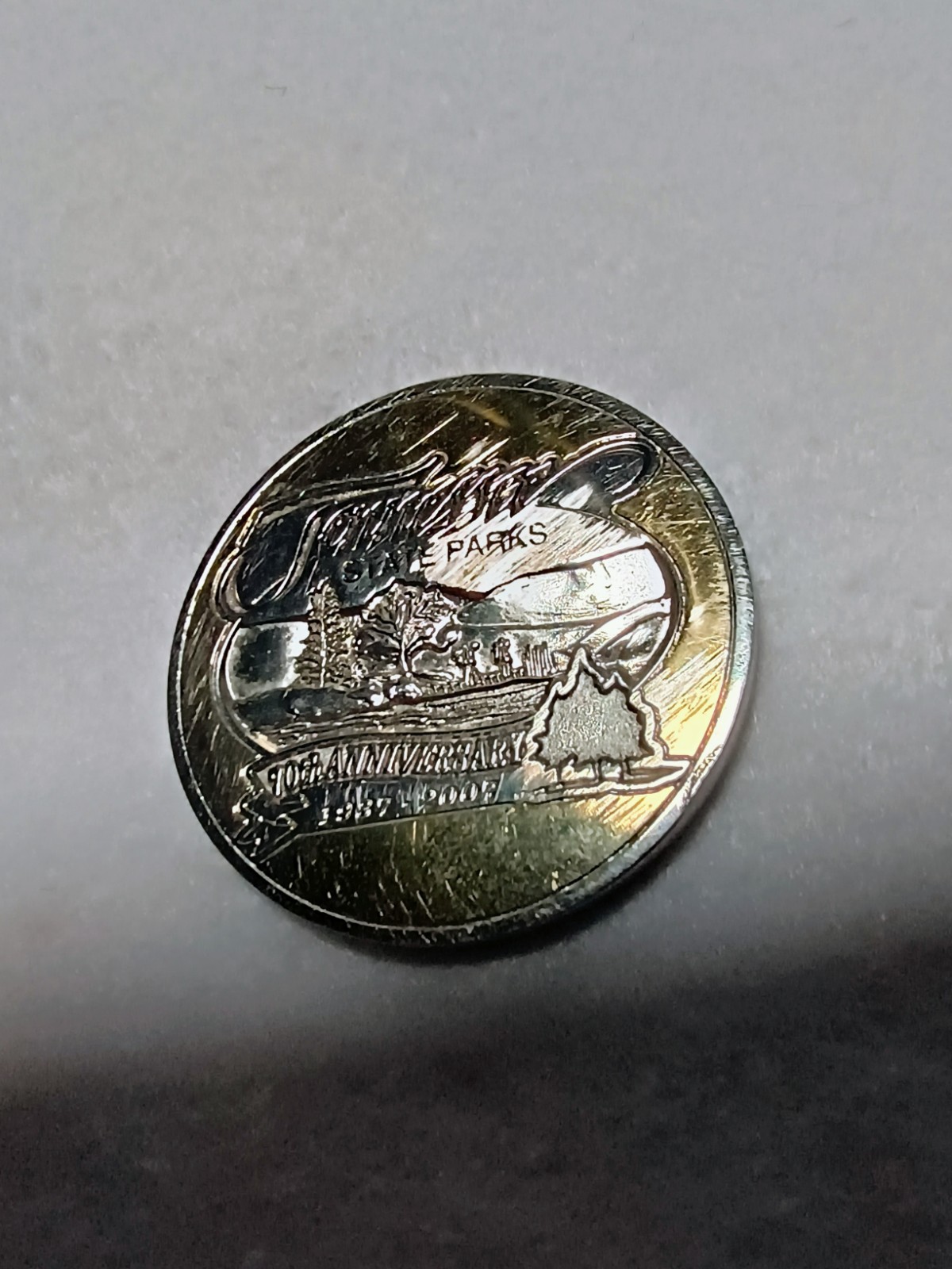 Tennessee State Parks Ranger Token/Medallion 1997-2007 National Parks Theme