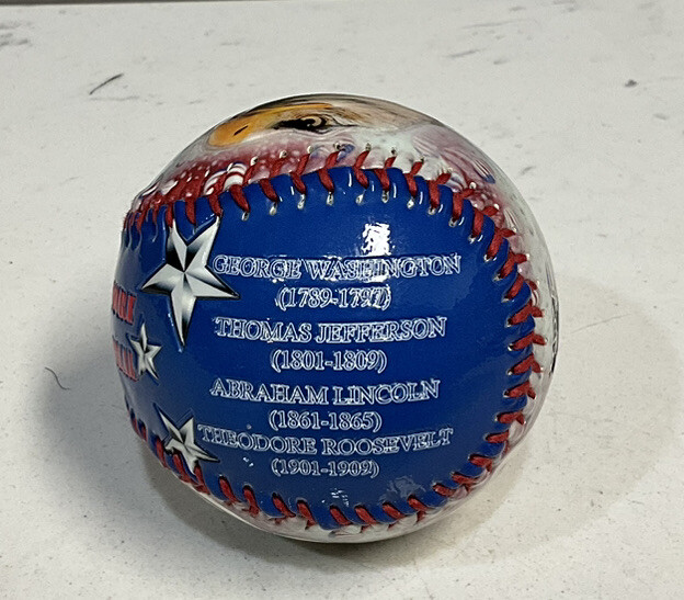 Mount Rushmore National Memorial Souvenir Baseball