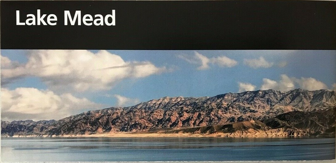 New LAKE MEAD NRA NATIONAL PARK SERVICE UNIGRID BROCHURE/MAP Out of Print