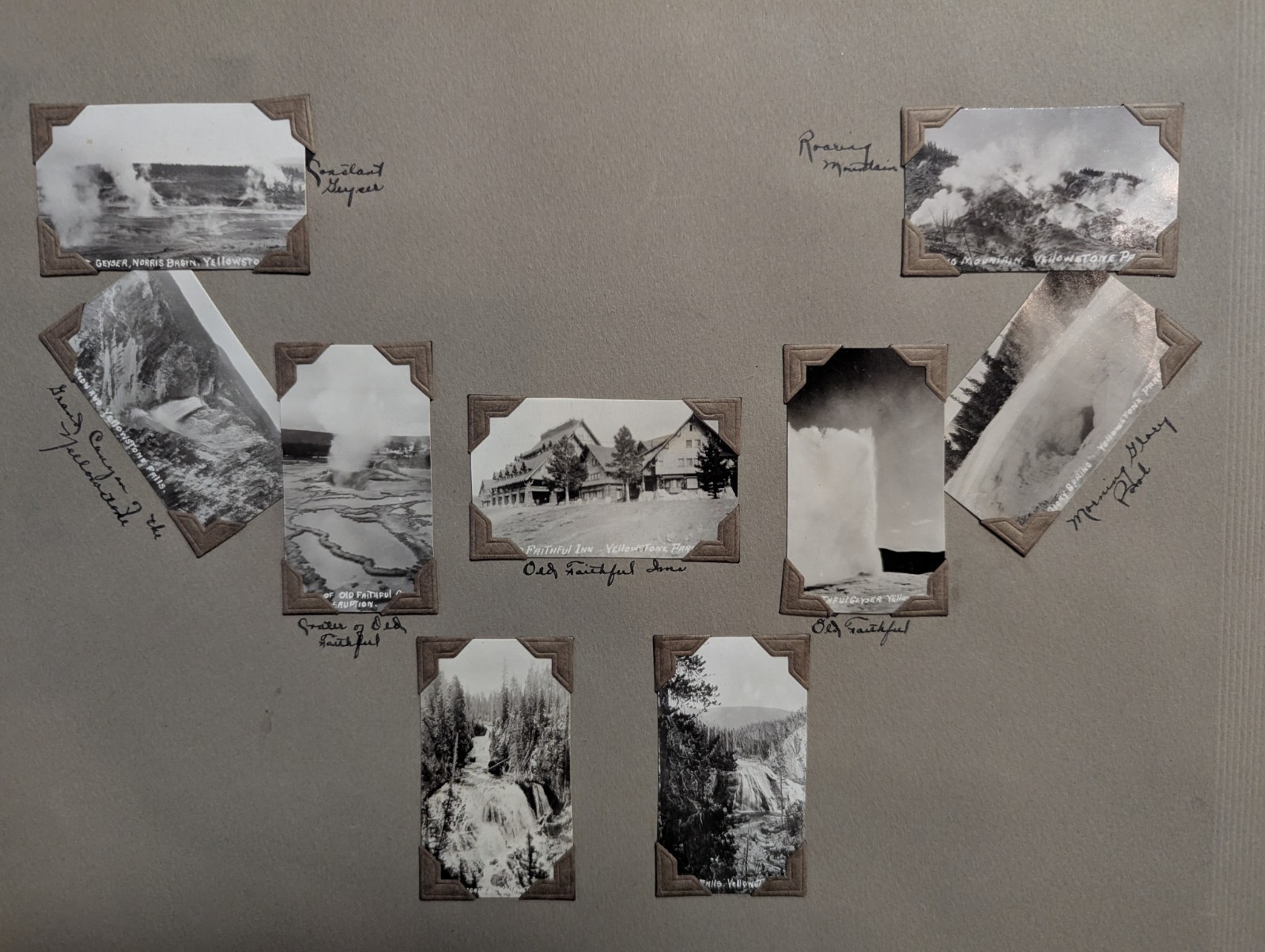 Vintage 1920’s Yellowstone Nat’l Park Photos