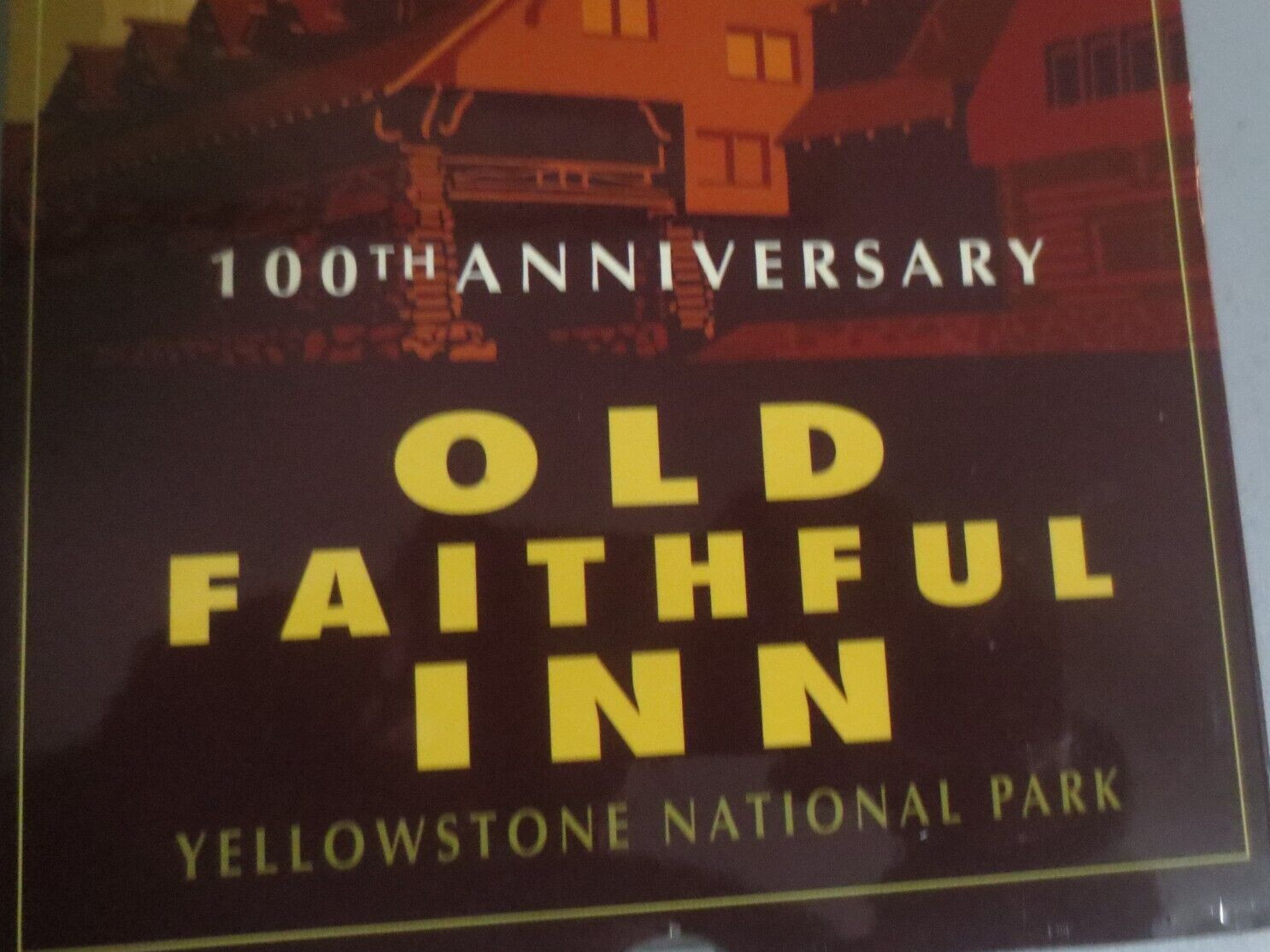 Old Faithful Book Hardback Book 63 Pages and Dust Cover and DVD in Box