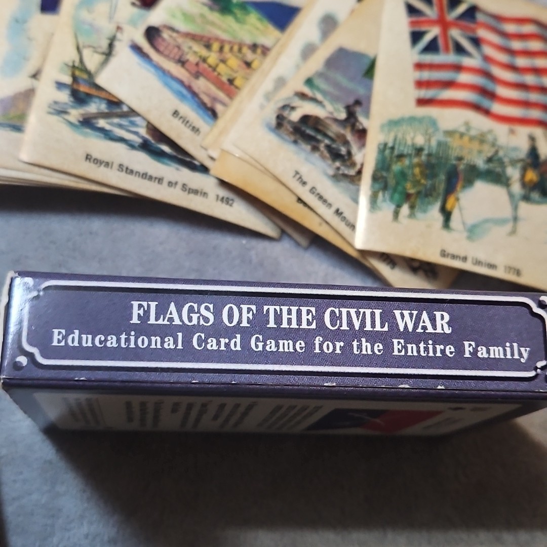 22 Stickers from 1976 National Flag Foundation & Deck Flags of Civil War