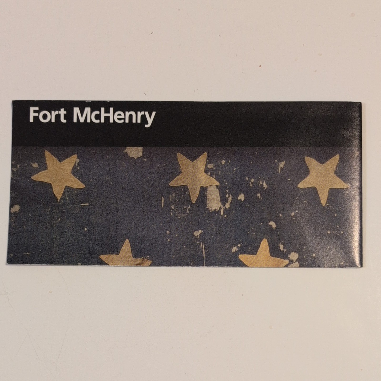 Fort McHenry Maryland National Park Service NPS Unigrid GPO 2006 Reprint 2002