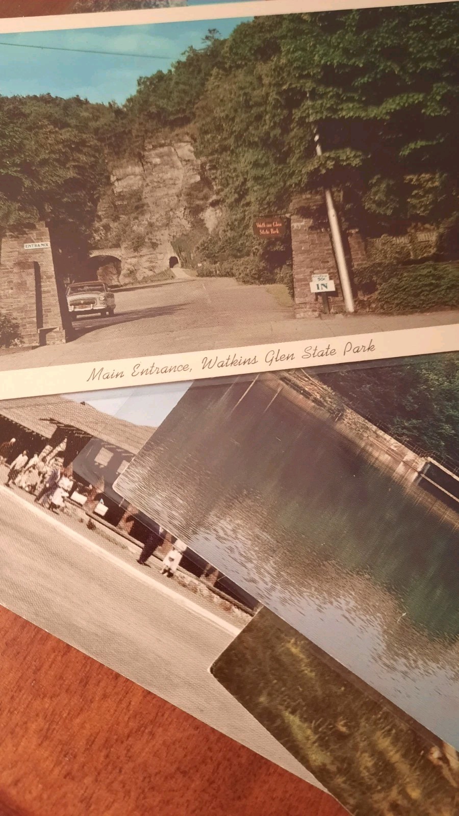 Vtg 25 National & State Park Postcards Standard Size Half Posted From 50’s 60’s