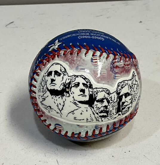 Mount Rushmore National Memorial Souvenir Baseball