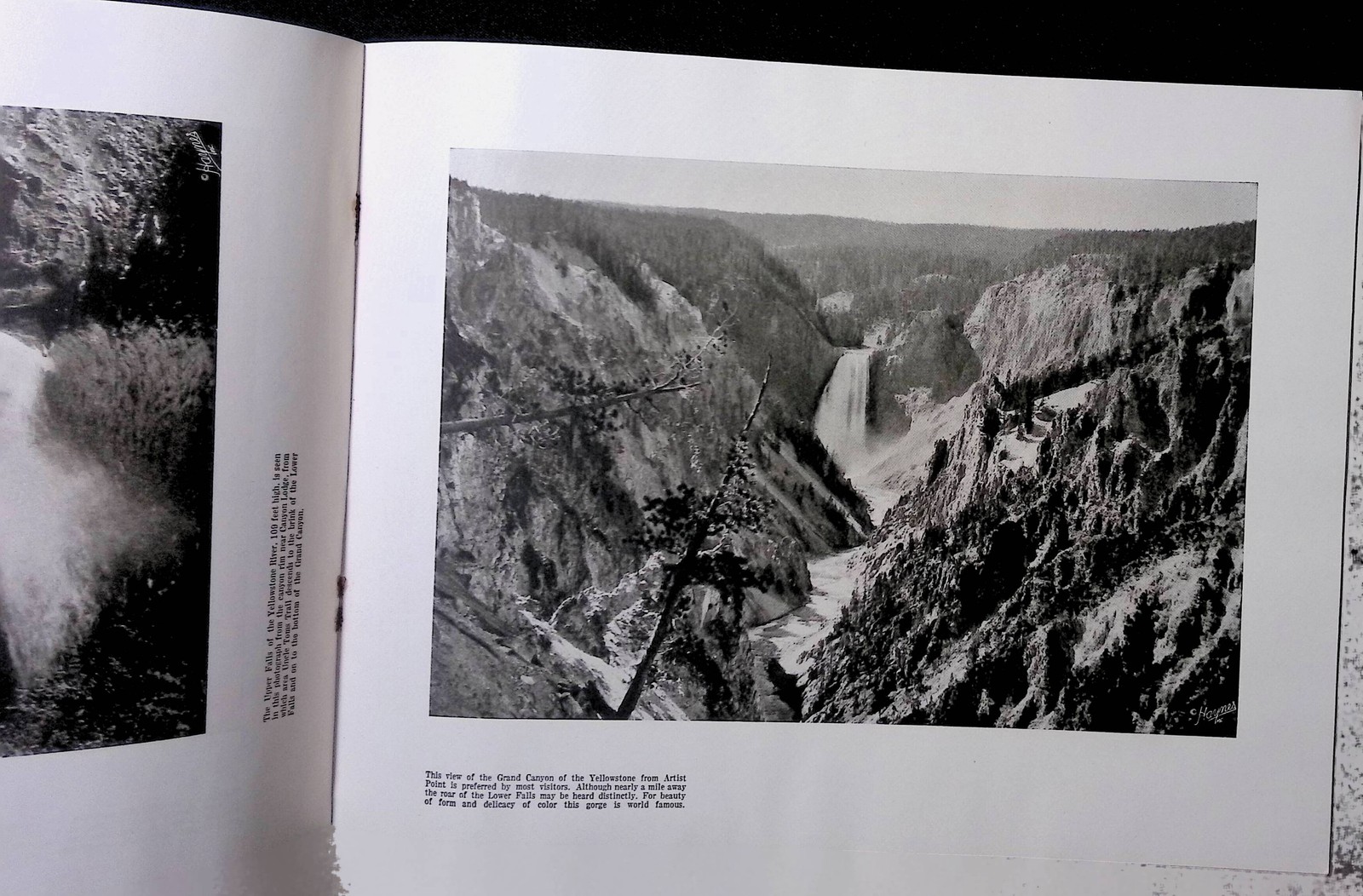 Vintage Haynes Souvenir Album Yellowstone National Park Wyoming Scenic Book