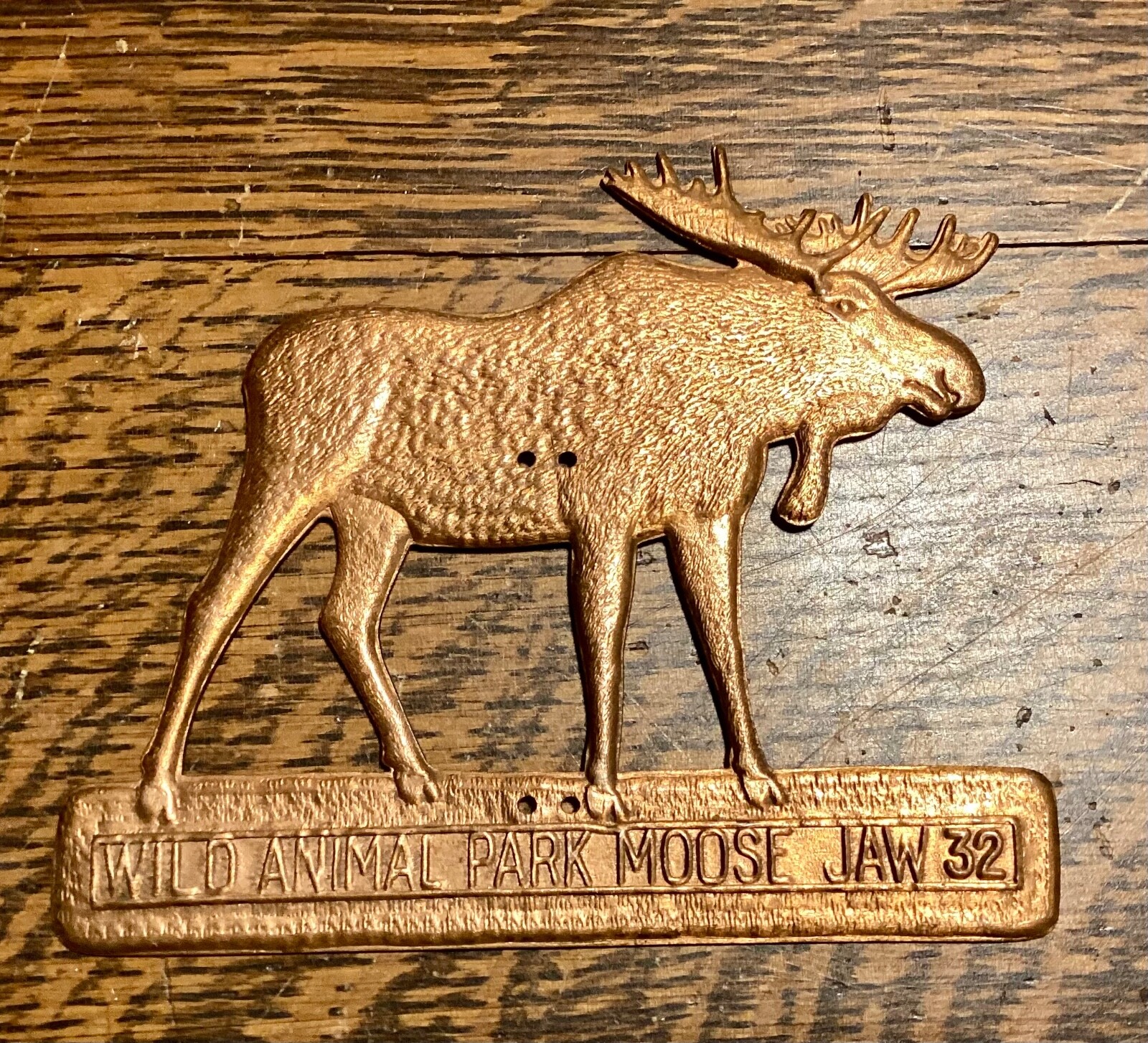 Scarce 1932 Wild Animal Park Moose Jaw Parks Pass
