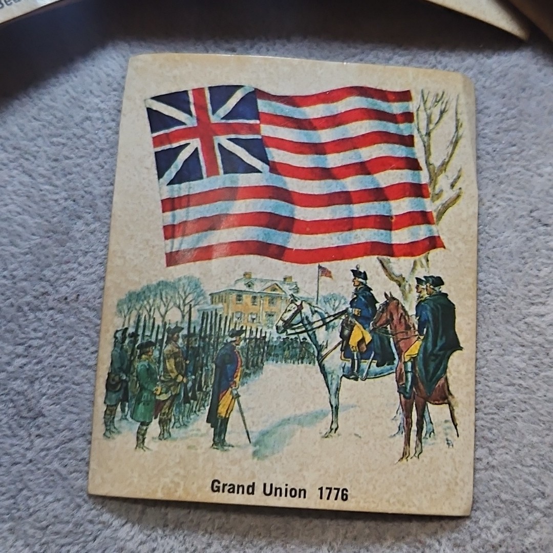 22 Stickers from 1976 National Flag Foundation & Deck Flags of Civil War