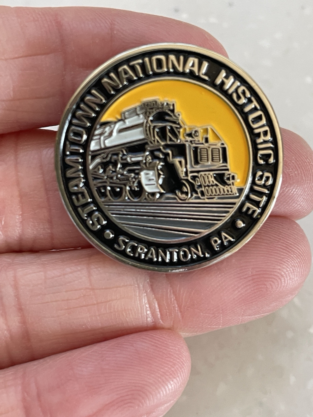 Steamtown National Historic Site Scranton Pa Lapel Pin Train Station Museum
