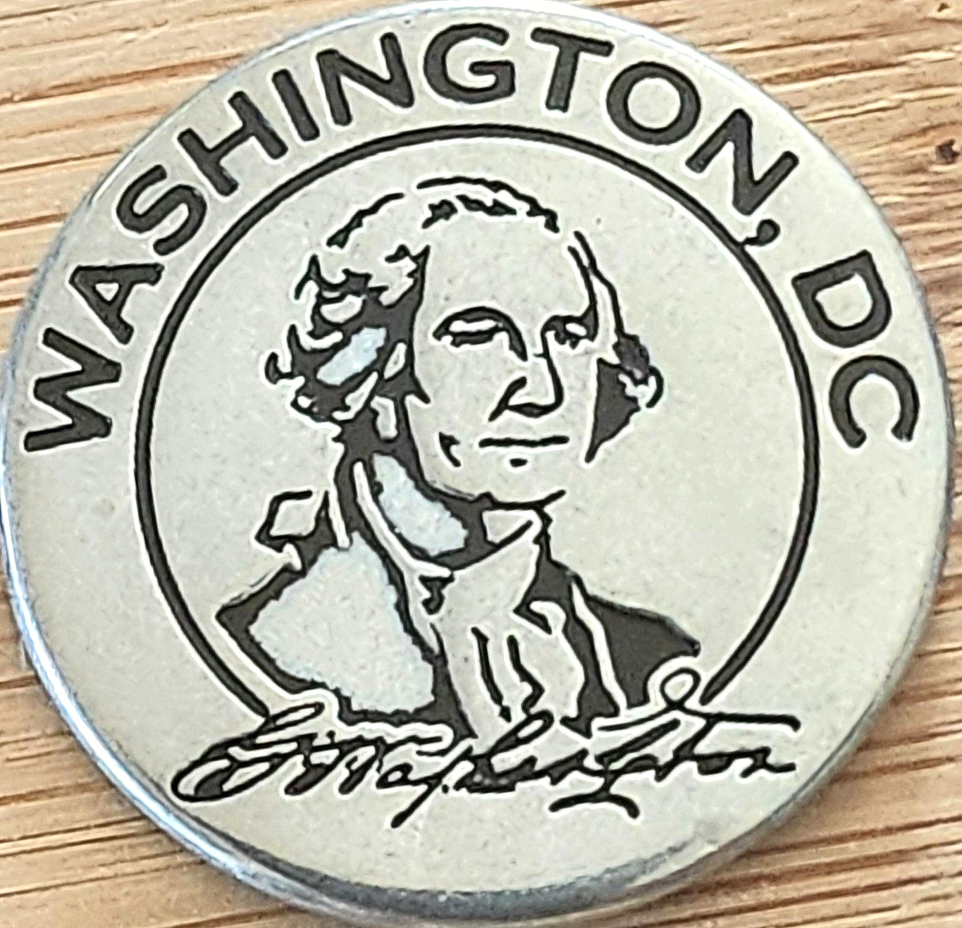 WASHINGTON MONUMENT – NATIONAL PARK TYPE TOKEN WASHINGTON DC – FREE SHIPPING