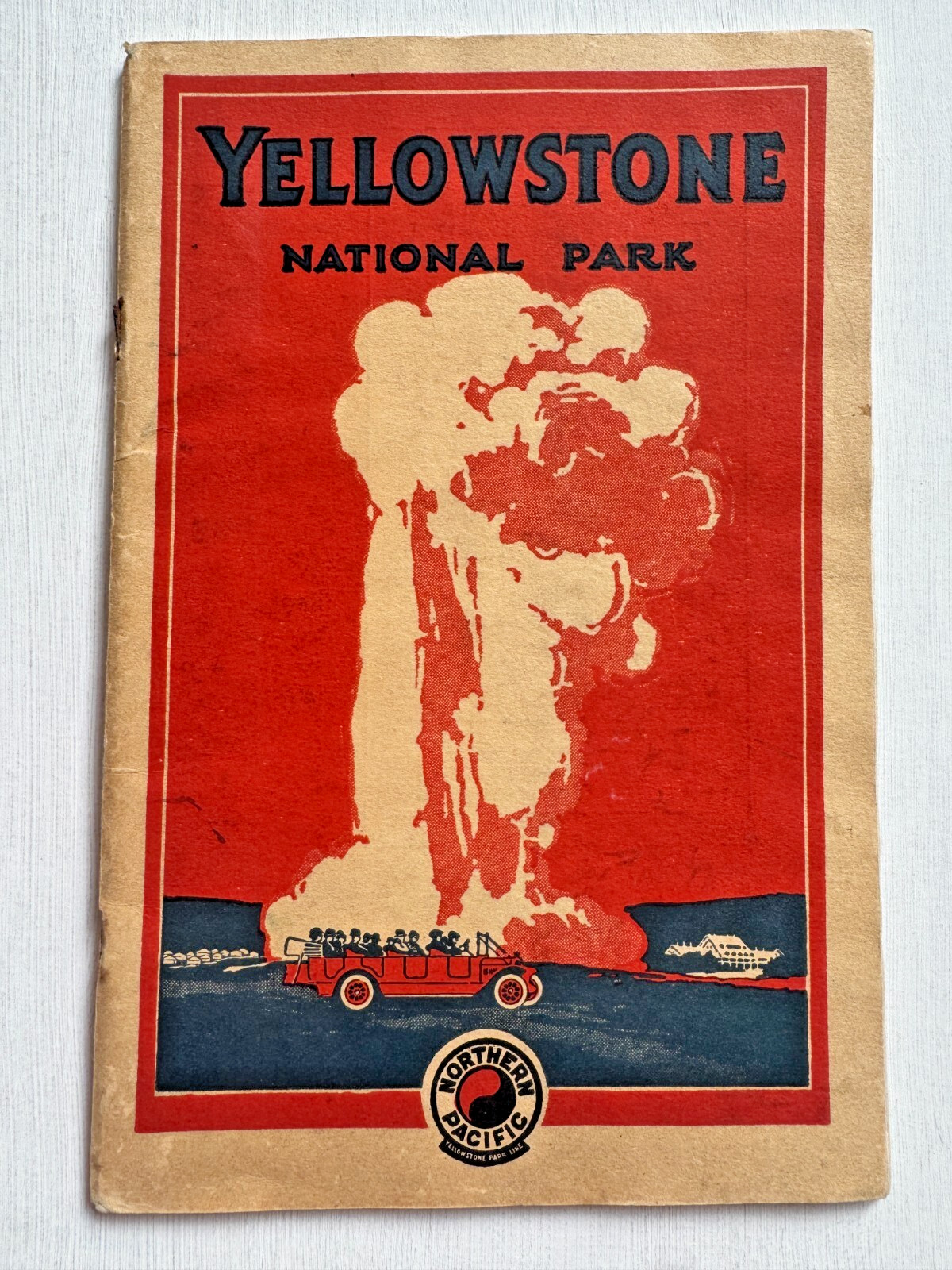 1920’s Yellowstone National Park Travel Guide by Northern Pacific Railroad