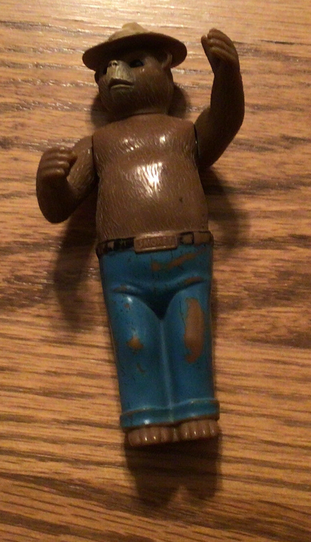 Vintage Tonka Smokey Bear Figure Jointed Arms