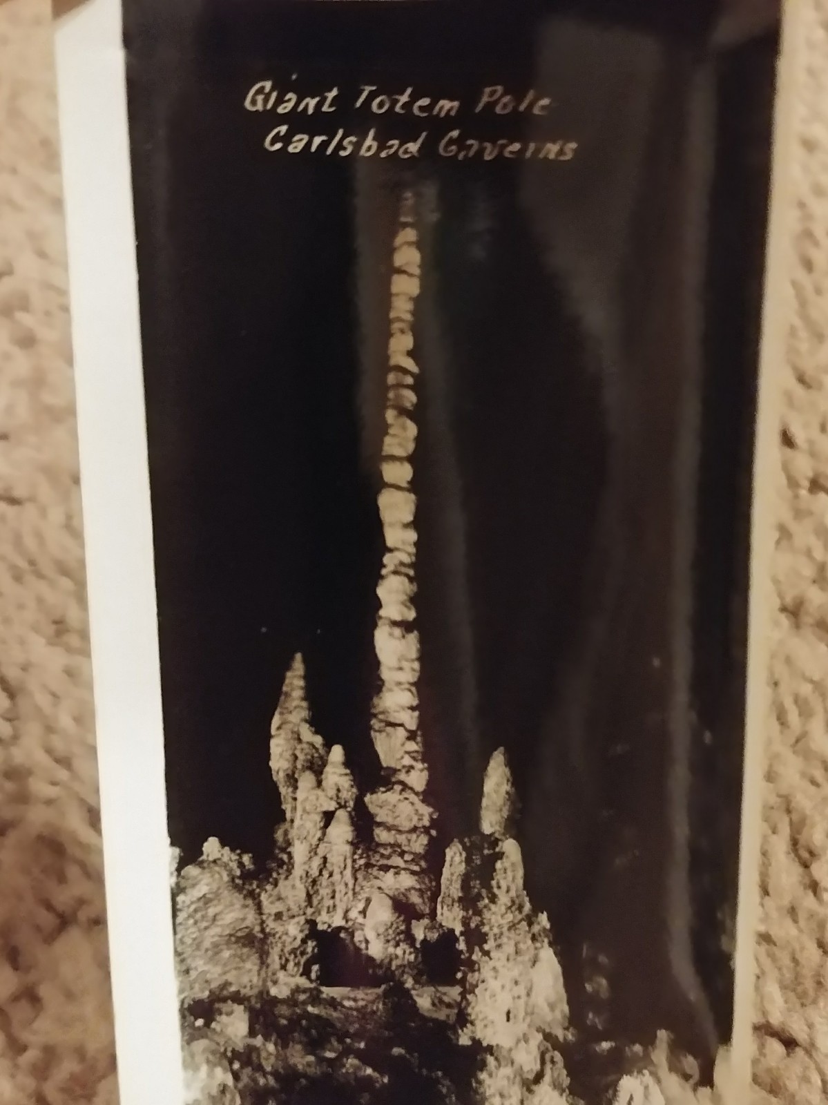 Lot of 15 Vintage Black & White Souvenir Photos – Carlsbad Caverns New Mexico