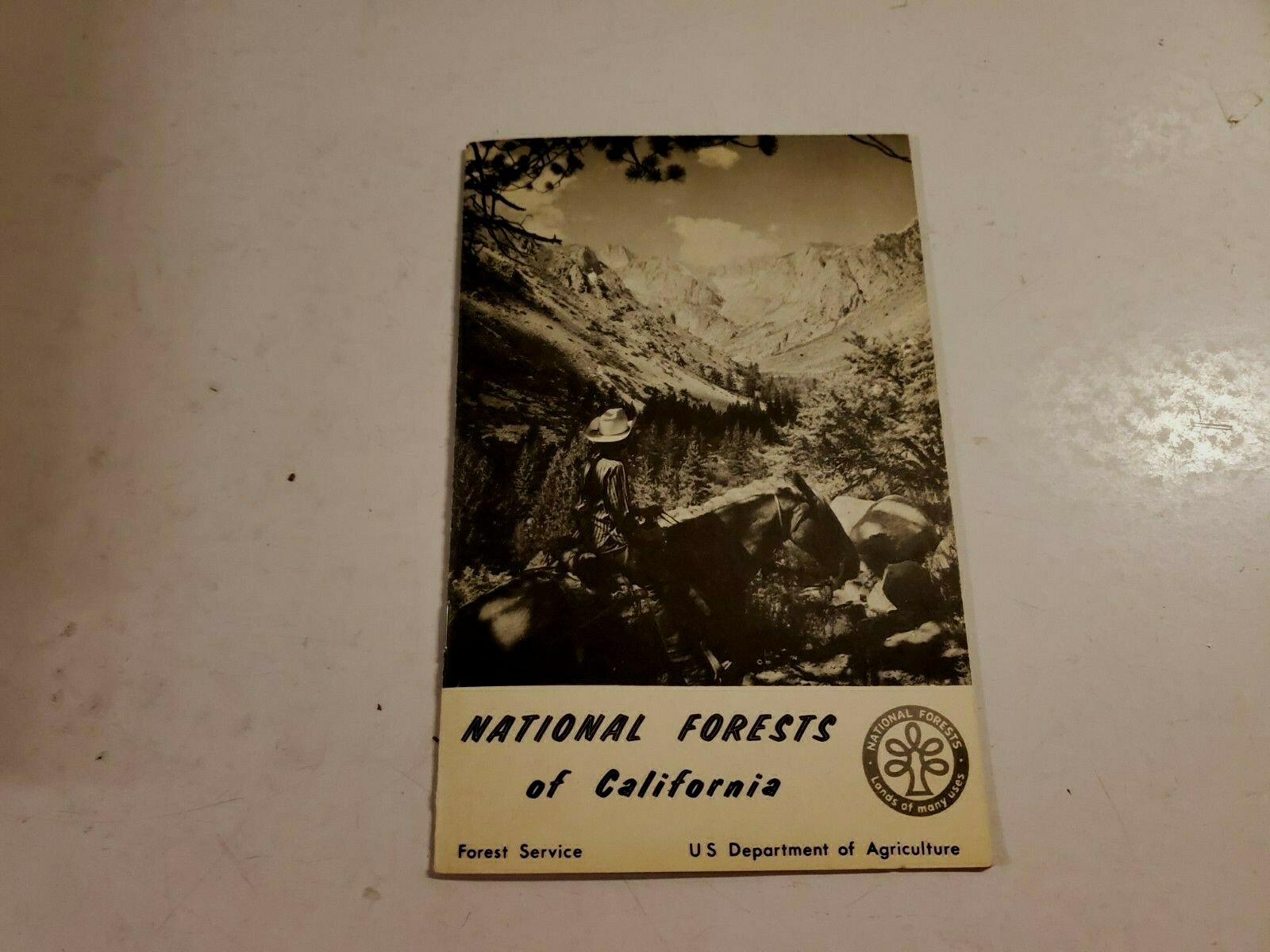 1964 NATIONAL FORESTS OF CALIFORNIA – U.S. DEPT. OF AGRICULTURE, PB, B301