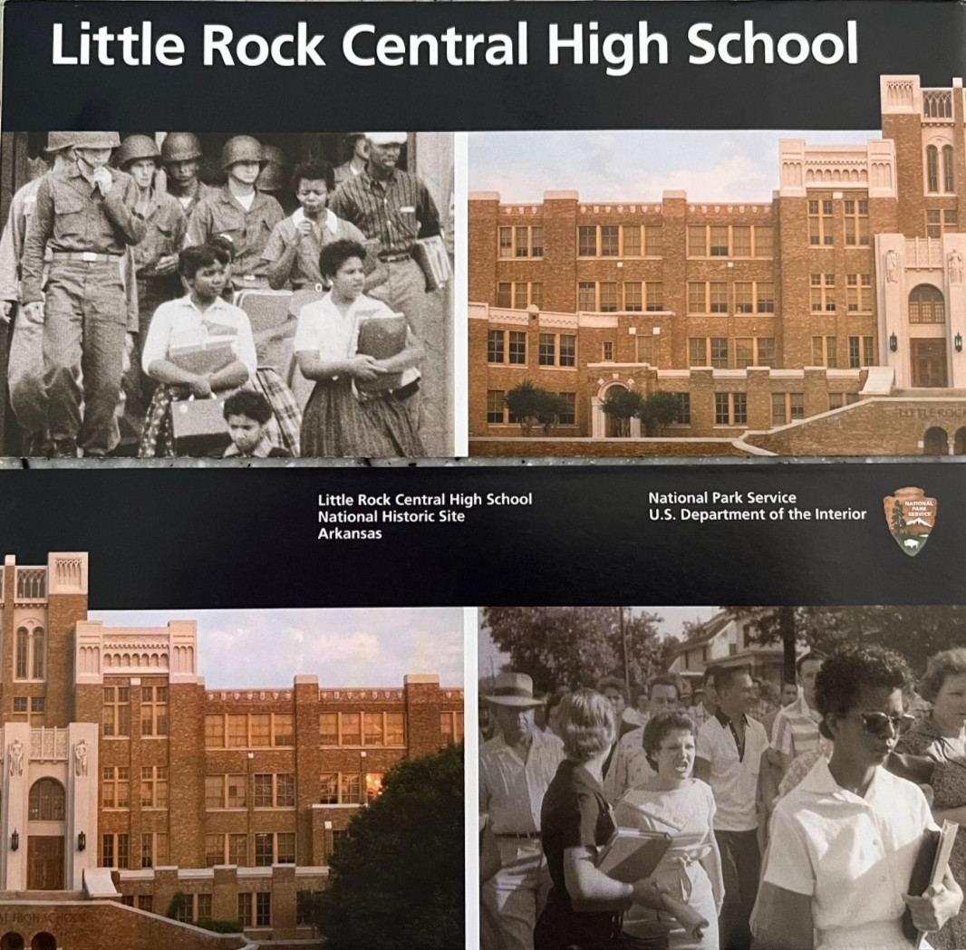 LITTLE ROCK CENTRAL HIGH SCHOOL NATIONAL PARK SERVICE UNIGRID BROCHURE GPO 2024