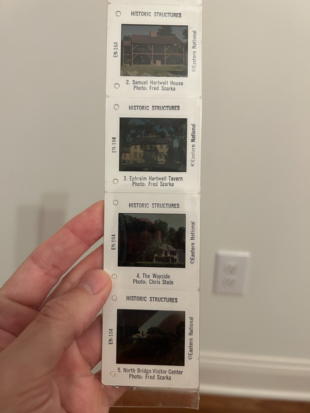 (3) {1980s} “MINUTE MAN NATIONAL HISTORICAL PARK” Photo Slide Set Lot, SEALED!