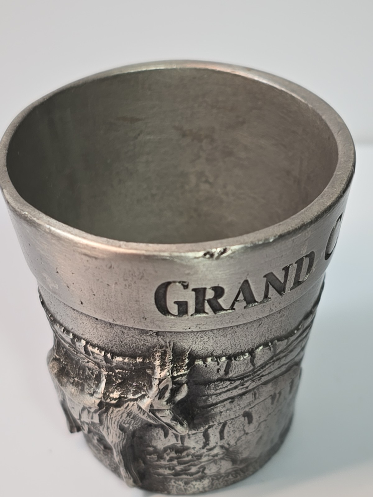 Grand Canyon National Park Travel Souvenir Shot Glass Pewter Arizona