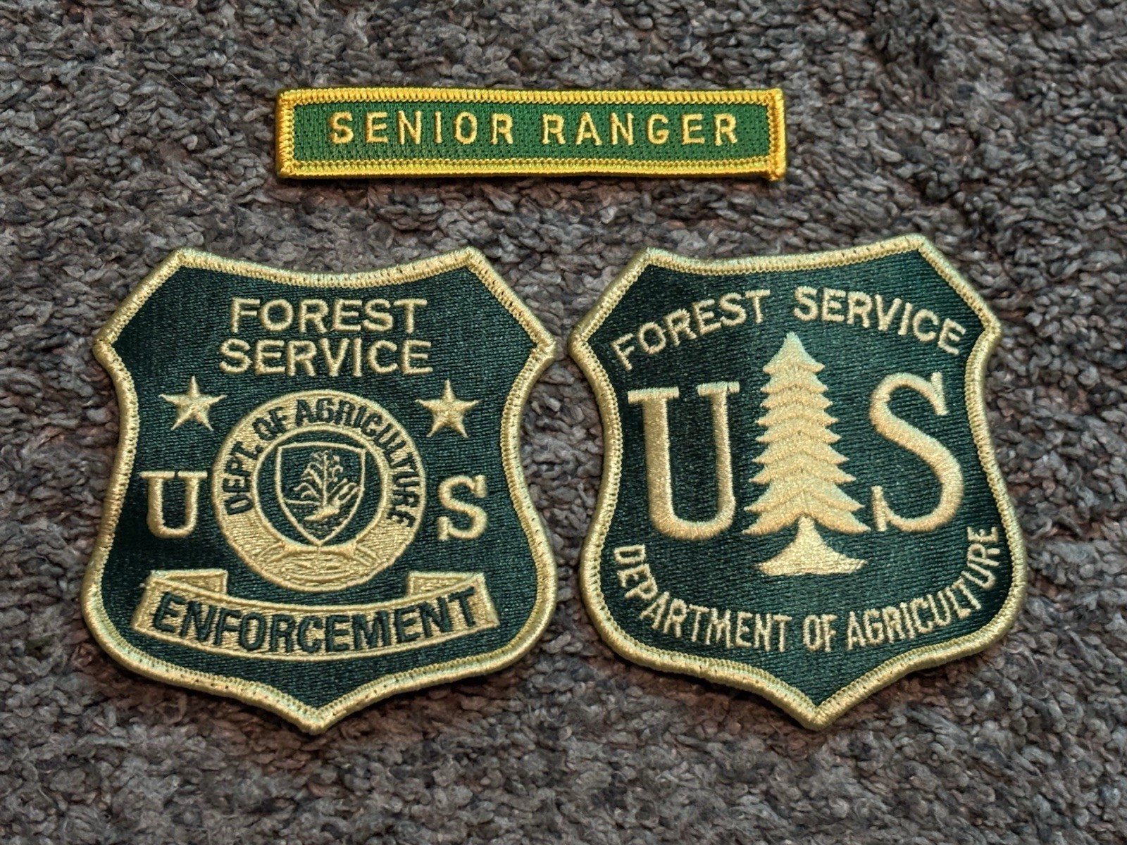 U.S. FOREST SERVICE DEPT IF AGRICULTURE PATCHES