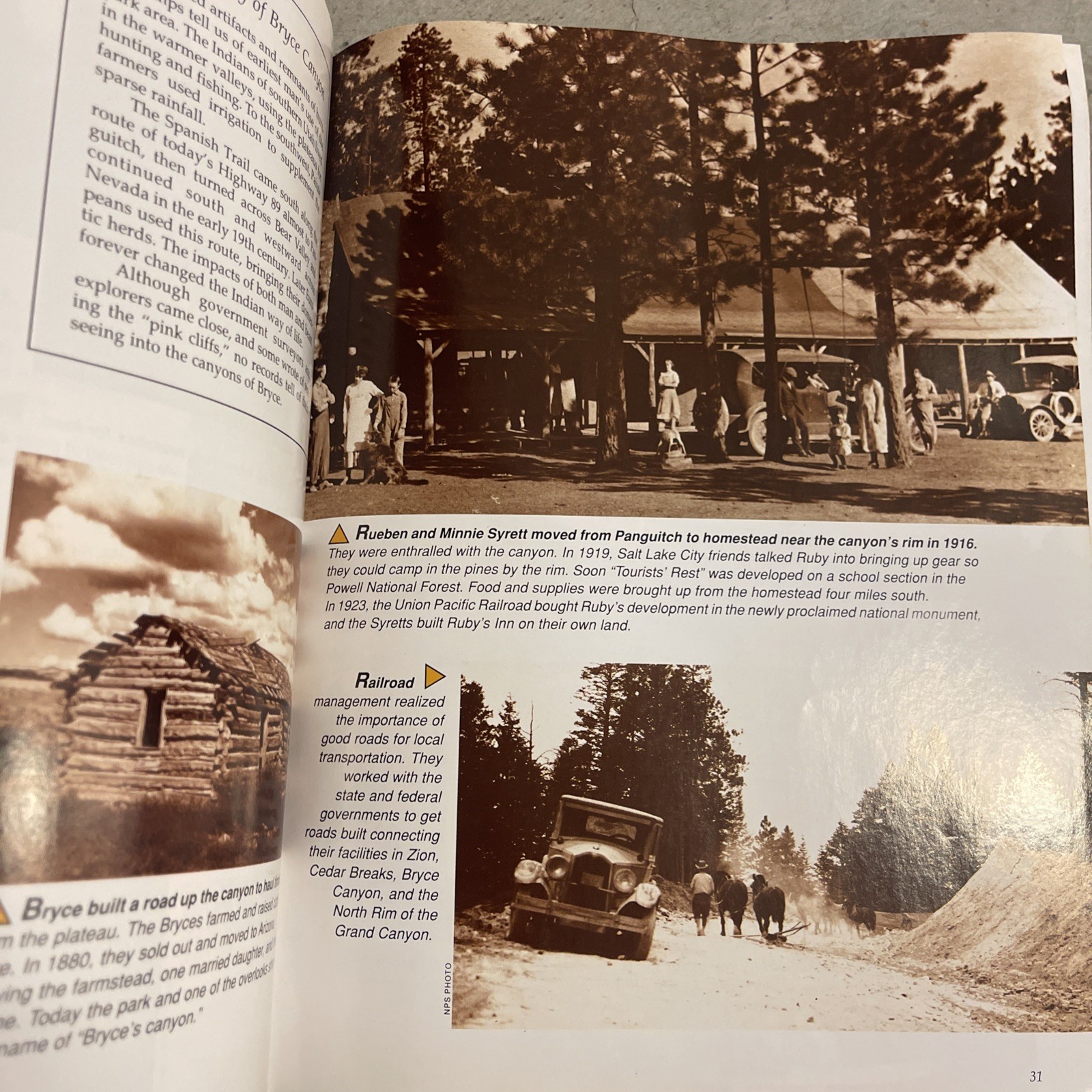 Bryce Canyon & Grand Canyon National Park Photo Books Travel Nature Lot 2