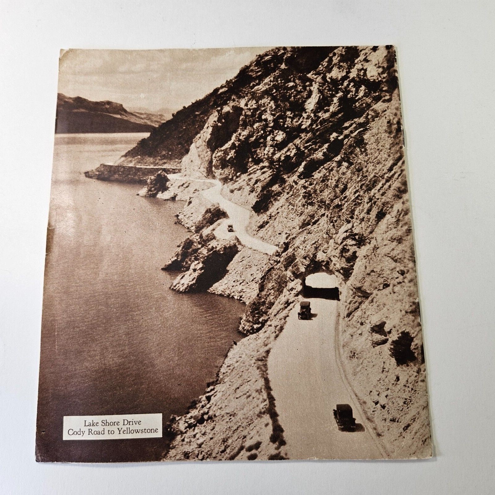 Orig 1932 Photographic Views Catalog Big Horn Mtns Cody Road To Yellowstone